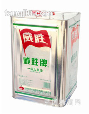 威顺牌大豆油14L