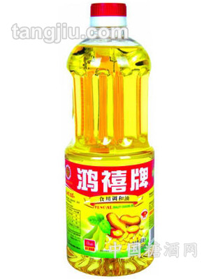 鸿禧牌食用调和油900ml