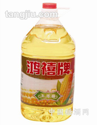 鸿禧牌玉米油5L