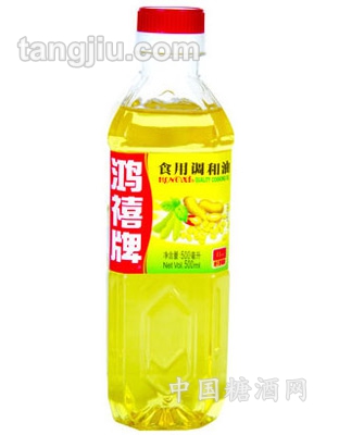 鸿禧牌食用调和油500ml