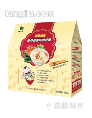 白灼基围虾颗粒面