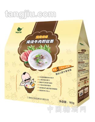 炖烧牛肉颗粒面