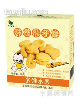 多维水果磨牙饼