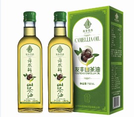 广东友丰 舜然鲜山茶油500ml 低温压榨油茶籽油