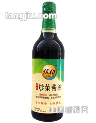 优和特制炒菜酱油500ml