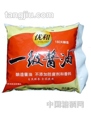 优和一级酱油310ml