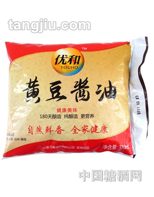优和黄豆酱油310ml