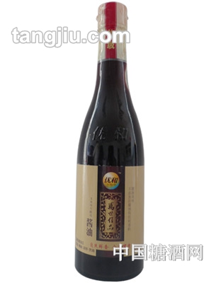 优和万世佳品酿造酱油375ml