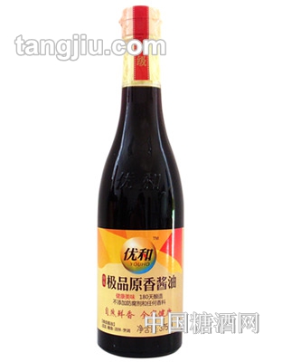 优和原香酱油375ml
