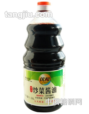 优和特制炒菜酱油1.28L