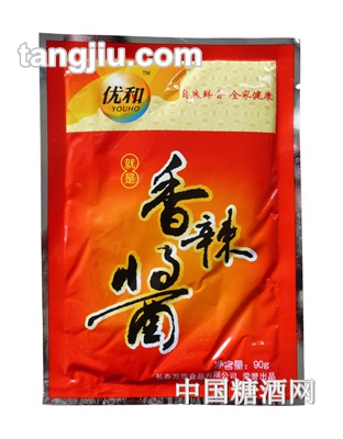 优和香辣酱90g
