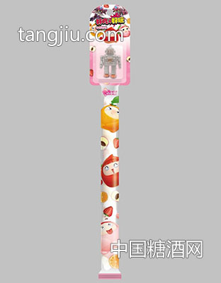 果宝特攻15g长棒棉花糖水蜜桃糖+苹果蛋