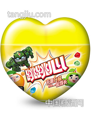 果宝特攻12g跳跳心香橙味
