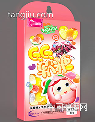 果宝特攻30gGG软糖水蜜桃+草莓味