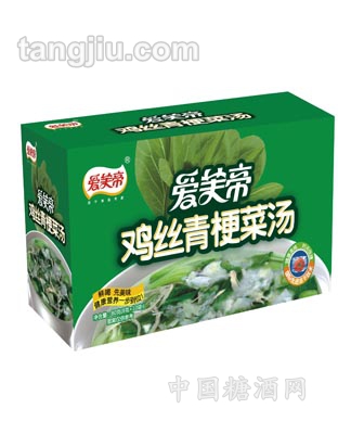 鸡丝青梗菜汤