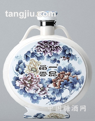 一品留香酒双耳古彩坛