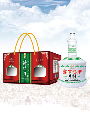 075草原神骑手酒(蒙古包）