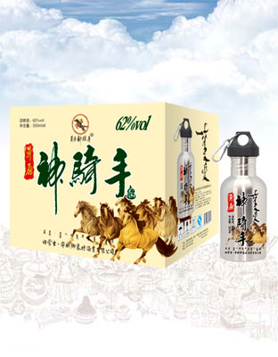 113草原神骑手酒350ml&#215;6