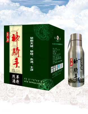 115草原神骑手酒60度-500ml&#215;6