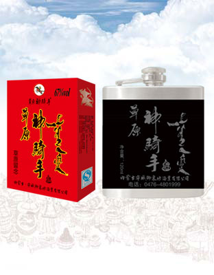 108草原神骑手酒230ml&#215;5-67度