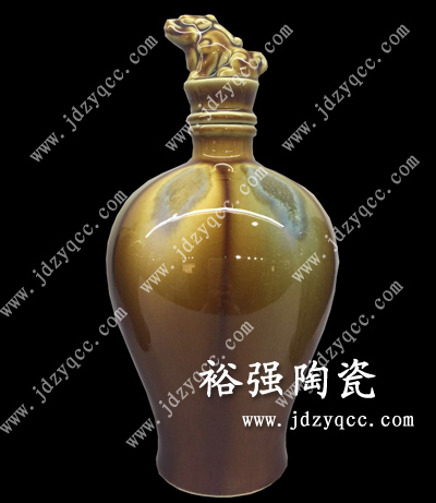景德镇陶瓷酒瓶厂 中国红陶瓷酒瓶 酒瓶价格
