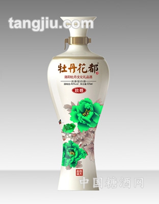 洛阳牡丹文化礼品酒-四大名品（丝绒版）350ml