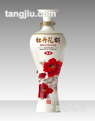 洛阳牡丹文化礼品酒（四大名品丝绒版）350ml