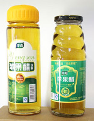 苹果醋果汁饮料.