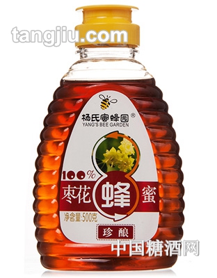 杨氏蜜蜂园珍酿枣花蜂蜜500g