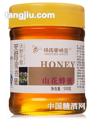 杨氏蜜蜂园山花蜂蜜500g