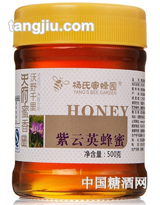 杨氏蜜蜂园紫云英蜂蜜500g