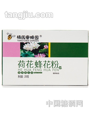 杨氏蜜蜂园荷花蜂花粉200g