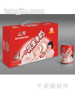 高钙花生牛奶(易拉罐)