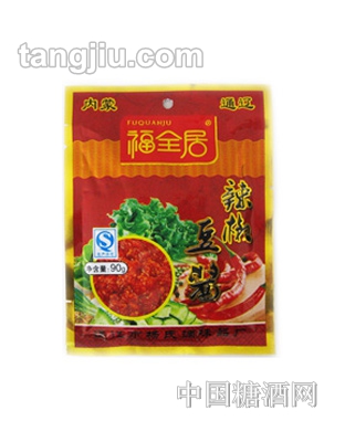 福全居辣椒豆酱90g