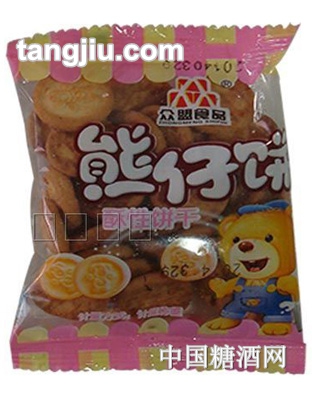 众盟熊仔饼干