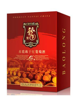 宝龙干红双支礼盒