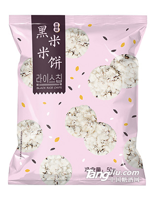 麻辣味黑米米饼
