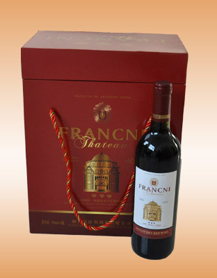 城堡美乐干红葡萄酒（红盒+瓶）