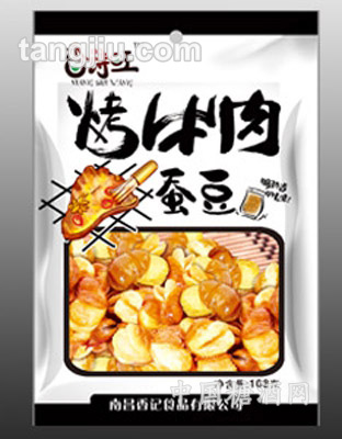 烤牛肉蚕豆108g