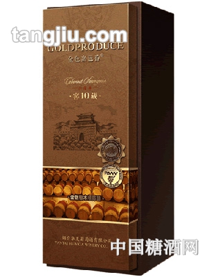 窖藏金版橡木桶陈酿葡萄酒