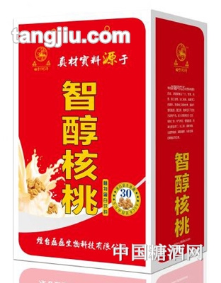 智醇核桃乳饮料手提袋
