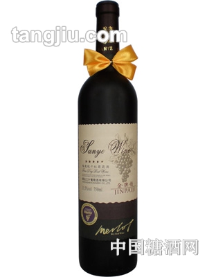 三叶品牌级梅鹿辄干红葡萄酒