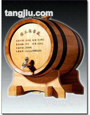 珍藏版5L橡木桶干红