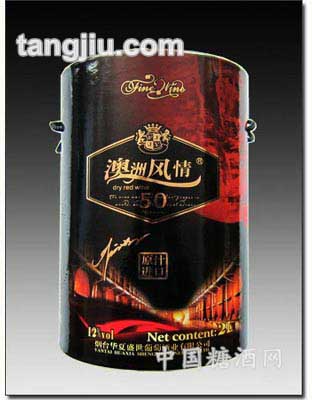 澳洲风情原汁进口2L干红