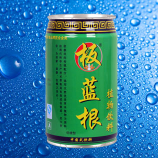 板蓝根植物饮料-低糖绿罐