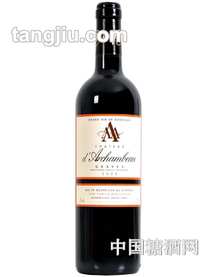 尚松城堡干红葡萄酒
