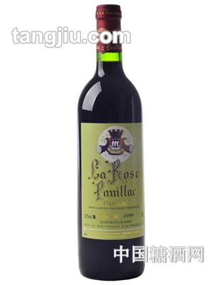 1999波亚克玫瑰城堡红玫瑰葡萄酒