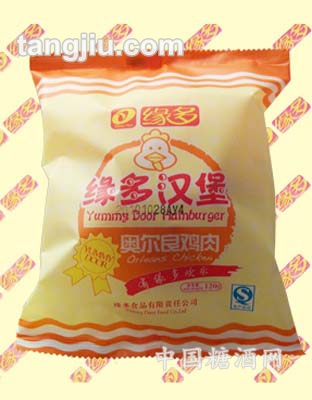 缘多汉堡里奥尔良鸡肉120克