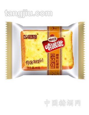 橙果粒蛋糕40克