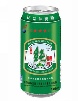 10度听装正宗纯啤酒